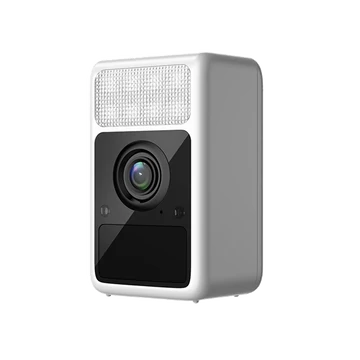 SJCAM Home Smart Camera S1, White, WIFI, 2K, 4MP, LED, IP65, 9200 mAh, PIR mozgásérzékelő, távirányító