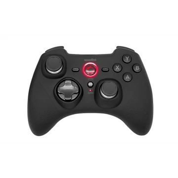 Speedlink SL-650110-BK RAIT Gamepad, vezetéknélküli - PC/PS3/Switch, fekete