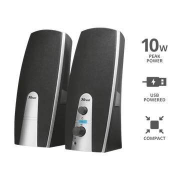 TRUST 2.0 Hangszórókészlet 16697 (MiLa 2.0 Speaker Set) TRUST 2.0 Hangszórókészlet 16697 (MiLa 2.0 Speaker Set)
