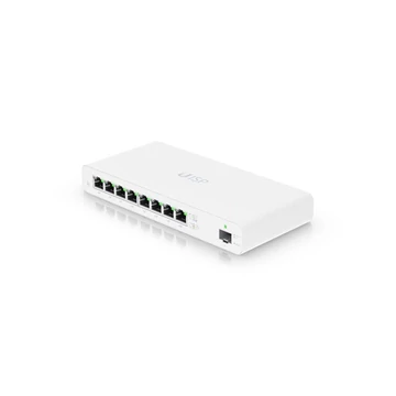 UBiQUiTi UISP Router 8x1000Mbps (POE 2 pár vagy 4 pár) + 1x1000Mbps SFP, Menedzselhető, Asztali - UISP-R UBiQUiTi UISP Router 8x1000Mbps (POE 2 pár vagy 4 pár) + 1x1000Mbps SFP, Menedzselhető, Asztali - UISP-R