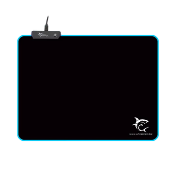 White Shark LUMINOUS "L" világító gamer egérpad (350x250x3 mm)