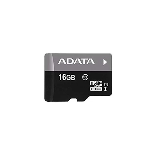 ADATA Memóriakártya MicroSDHC 16GB + Adapter UHS-I CL10 (50/10)