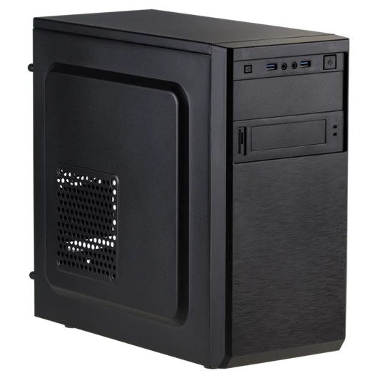 AKYGA Ház AK17BK Micro ATX Fekete, USB3.0
