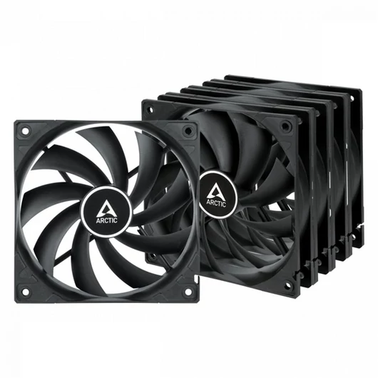 ARCTIC COOLING Rendszerhűtő Ventilátor F12, 12cm (5-PACK)