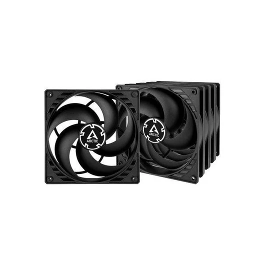 ARCTIC COOLING Rendszerhűtő Ventilátor P14 PWM PST Fekete, 14cm (5-PACK)