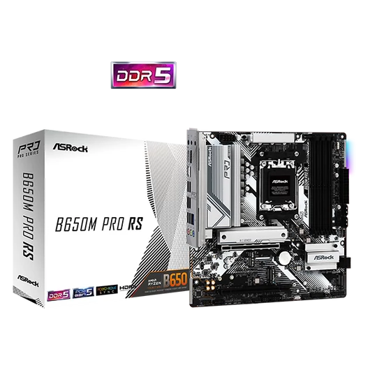 ASROCK Alaplap AM5 B650M PRO RS AMD B650, mATX