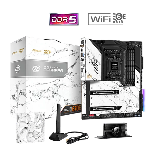 ASROCK Alaplap AM5 X670E TAICHI CARRARA AMD X670, E-ATX
