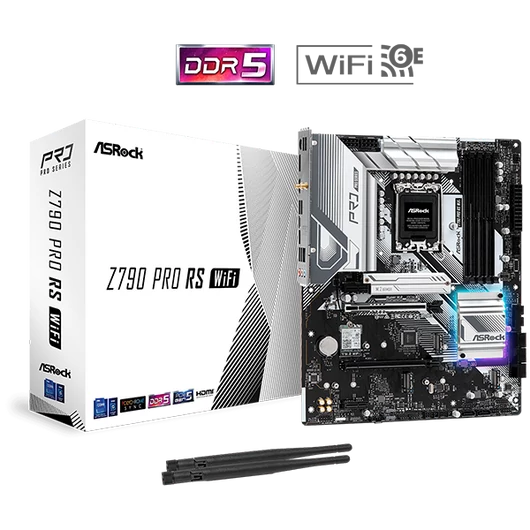 ASROCK Alaplap S1700 Z790 PRO RS WIFI INTEL Z790, ATX