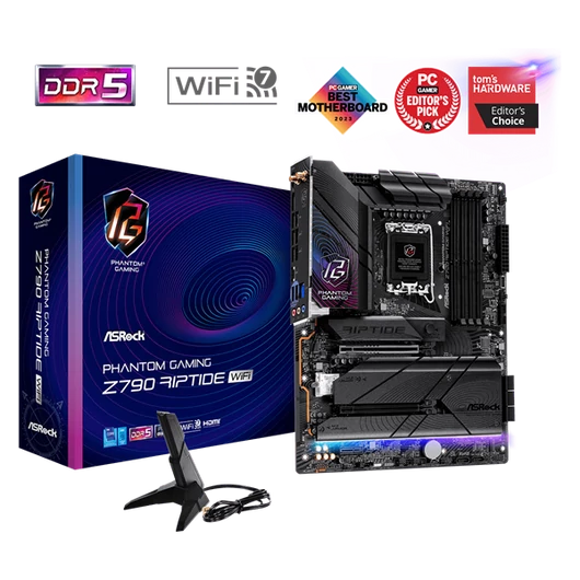 ASROCK Alaplap S1700 Z790 RIPTIDE WIFI INTEL Z790, ATX