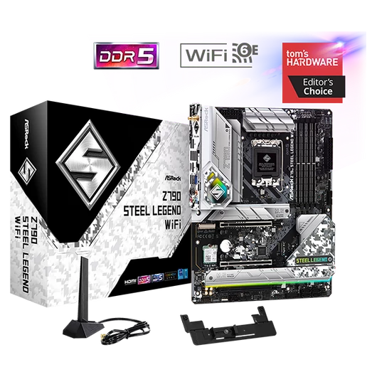 ASROCK Alaplap S1700 Z790 STEEL LEGEND WIFI INTEL Z790, ATX