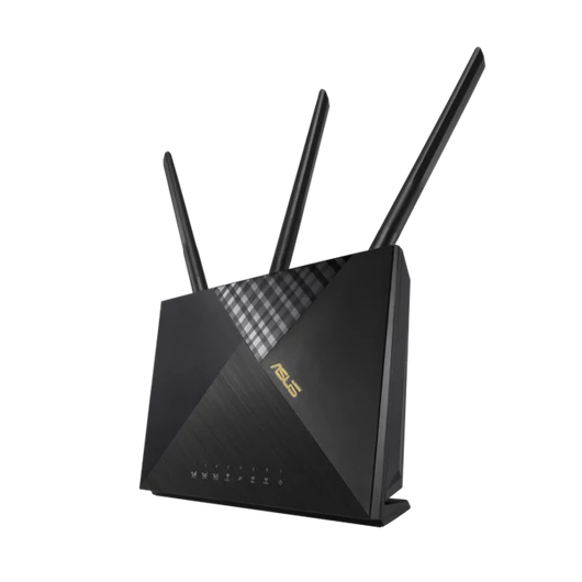ASUS 4G Modem + Wireless Router Dual Band AX1800 1xWAN(1000Mbps) + 4xLAN(1000Mbps), 4G-AX56