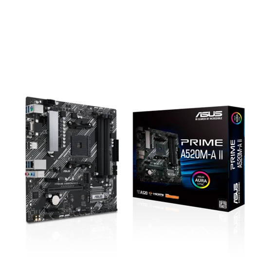 ASUS Alaplap AM4 PRIME A520M-A II AMD A520, mATX