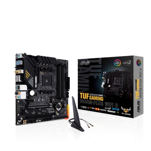 ASUS Alaplap AM4 TUF GAMING B550M-PLUS WIFI II AMD B550, mATX