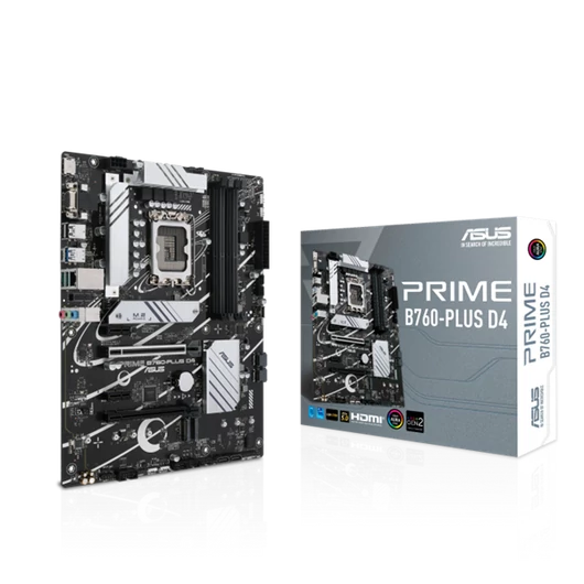 ASUS Alaplap S1700 PRIME B760-PLUS D4 INTEL B760, ATX