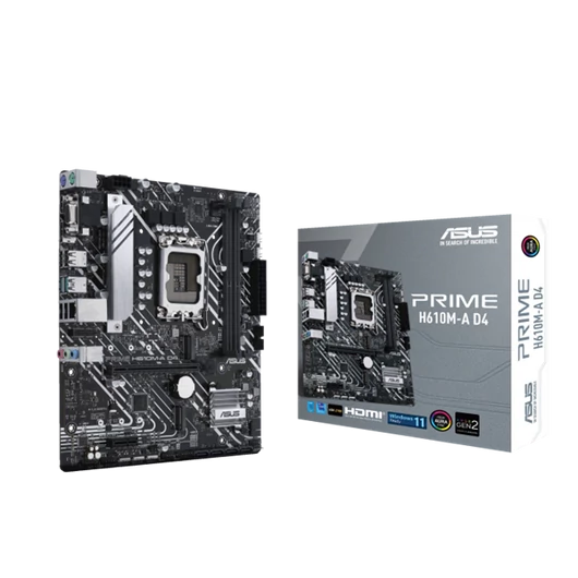 ASUS Alaplap S1700 PRIME H610M-A D4 INTEL H610, mATX