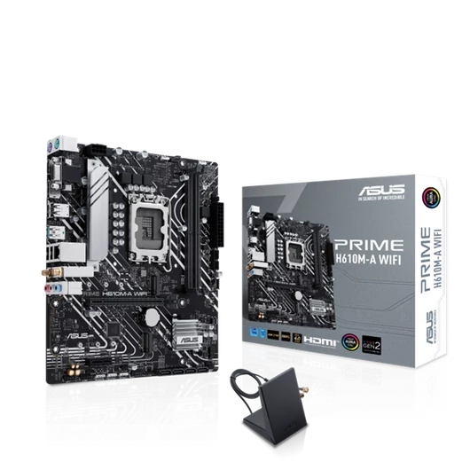 ASUS Alaplap S1700 PRIME H610M-A WIFI INTEL H610, mATX