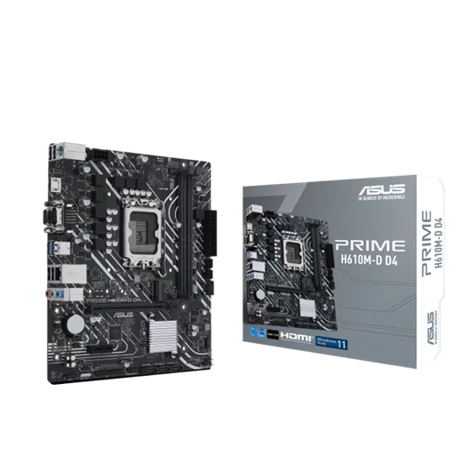 ASUS Alaplap S1700 PRIME H610M-D D4 INTEL H610, mATX