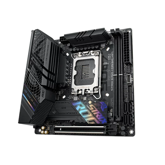 ASUS Alaplap S1700 ROG STRIX B760-I GAMING WIFI INTEL B760, mini-ITX