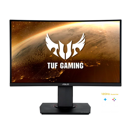 ASUS VG24VQR GAMING LED Monitor 23.6" VA, 1920x1080, 2xHDMI/Displayport, hajlított, 165Hz