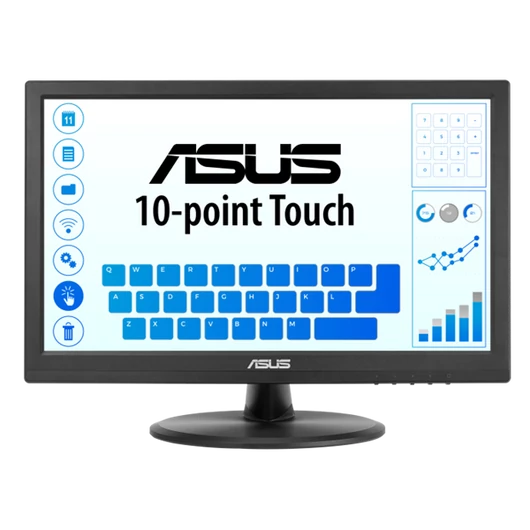 ASUS VT168HR LED Monitor 15,6" TN, 1366x768, HDMI/D-Sub, touch