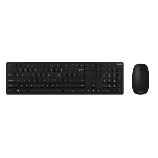 ASUS ACCY Egér+Bill W5000 Vezeték nélküli Magyar, Fekete