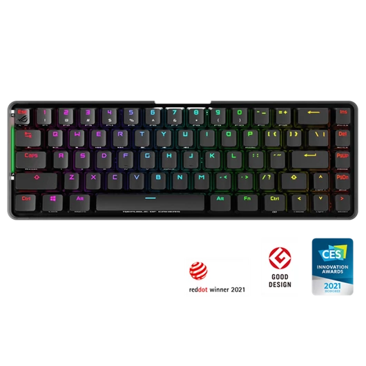 ASUS Vezetékes Billentyűzet ROG FALCHION USB, Fekete, Mechanikus