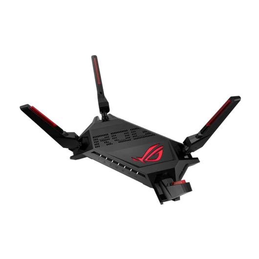 ASUS Wireless Router Dual Band AX6000 1xWAN(2.5Gbps) + 1xWAN/LAN(2.5Gbps) + 4xLAN(1Gbps) + 2 USB, ROG RAPTURE GT-AX6000