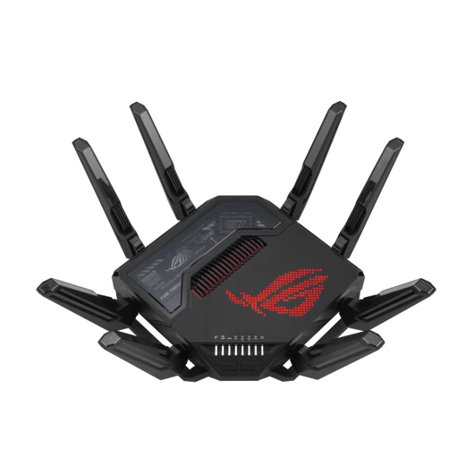 ASUS Wireless Router Quad Band BE25000 1xWAN/LAN(10Gbps) + 4xWAN/LAN(2.5Gbps) + 1xLAN(1000Mbps) + 2xUSB, GT-BE98