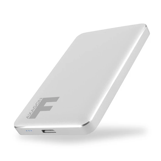 AXAGON EE25-F6B Külső merevlemez ház, USB 3.0, 2.5" SATA HDD/SSD, Ezüst