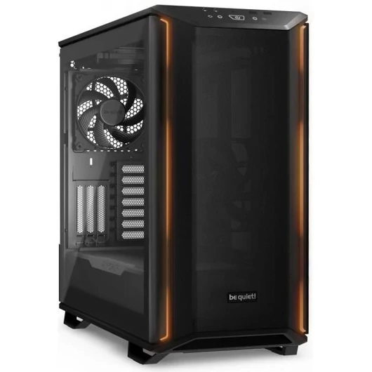 BE QUIET! Ház Midi ATX Dark Base 701 Tápegység nélkül, Fekete Üvegfalú