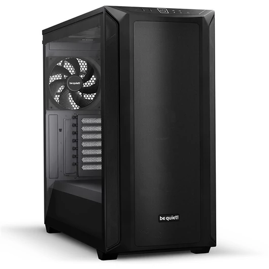 BE QUIET! Ház Midi ATX Shadow Base 800 Tápegység nélkül, Fekete Üvegfalú