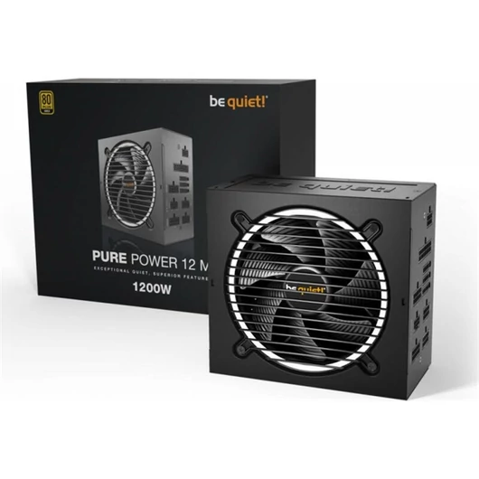 BE QUIET! Tápegység Pure Power 12 1200W, 12cm, 80+ Gold, Aktív PFC