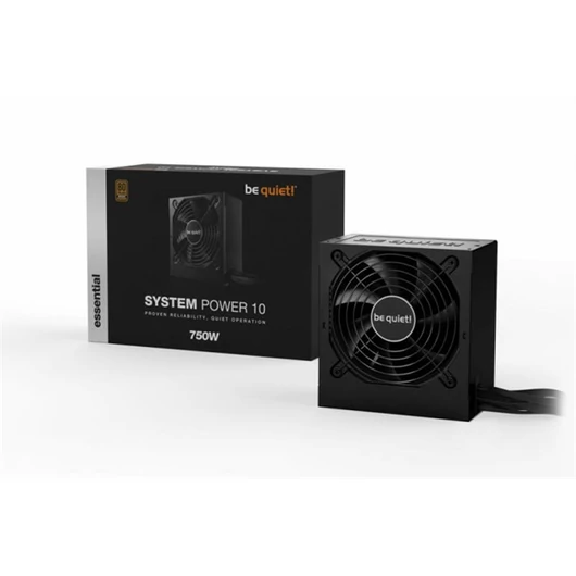 BE QUIET! Tápegység System Power 10 750W, 12cm, 80+ Bronze, Aktív PFC