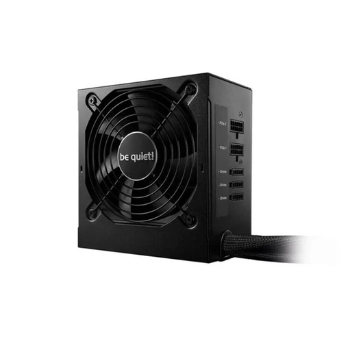 BE QUIET! Tápegység System Power 9 600W, 12cm, 80+ Bronze Félmoduláris, Aktív PFC