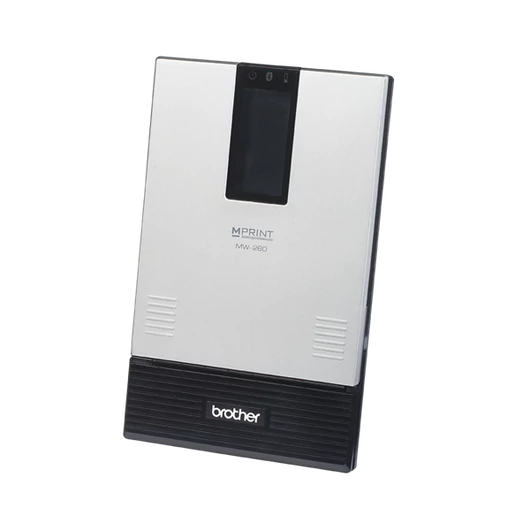 BROTHER Nyomtató MW-260A, Thermal transfer, A6, 300dpi, belső akkumulátor, USB, Bluetooth