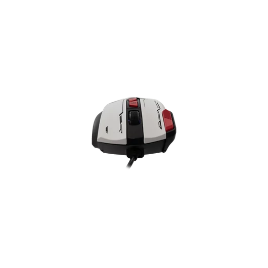 Baracuda W029909 MANTA-W, BGM-042W gamer egér,8D, fehér, 12800 dpi