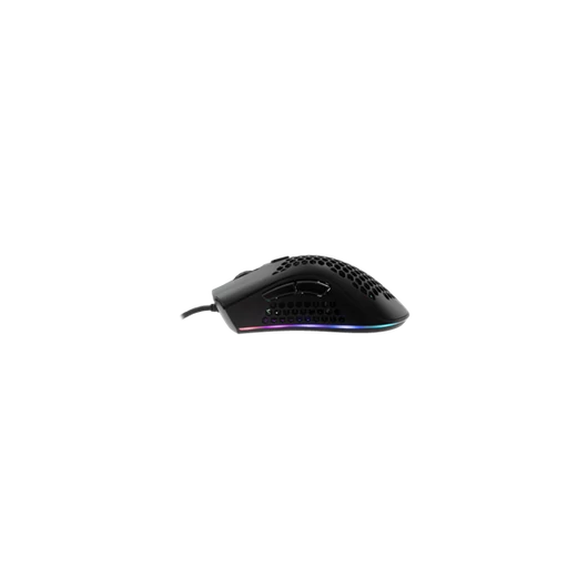 Baracuda W029910 CORAL-B, BGM-031B gamer egér,6D, fekete, 12800 dpi