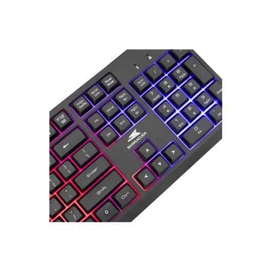 Baracuda W029917 STARFISH-B, GK-002114B fekete gamer billentyűzet, angol