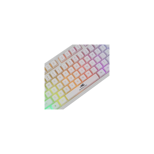 Baracuda W029919 KRILL-W, BGK-001114W fehér gamer billentyűzet, angol