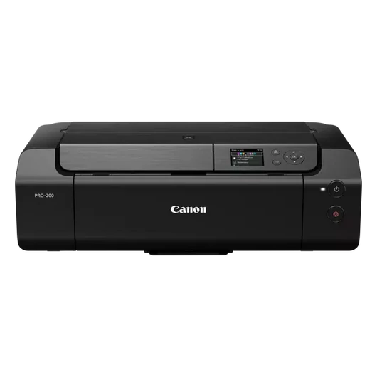 CANON Tintasugaras fotónyomtató PIXMA PRO-200, A3+, 4800x2400dpi, USB/LAN/WiFi, Nyomtatható körömmatrica (NL-101)/lemez