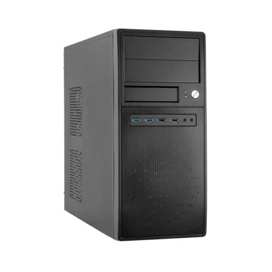 CHIEFTEC Ház Mesh CG-04B-OP ATX - mATX, Tápegység nélkül, Fekete
