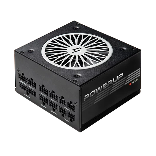 CHIEFTEC Tápegység Moduláris, Chieftronic PowerUP 750W, 12cm ATX BOX 80+ Gold