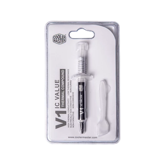 COOLER MASTER CPU Hűtőpaszta, IC VALUE V1, fehér, 1,5ml