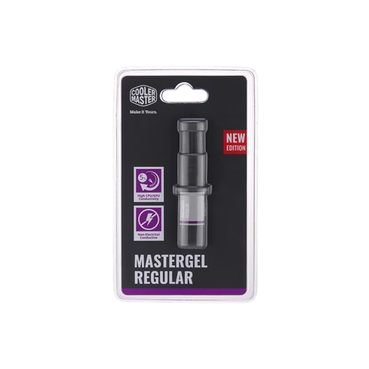 COOLER MASTER CPU Hűtőpaszta, MASTERGEL REGULAR, szürke, 1,5ml