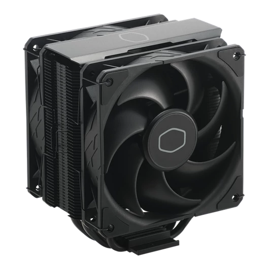 COOLER MASTER CPU hűtő HYPER 212 BLACK X DUO, LGA1700 támogatással, fekete