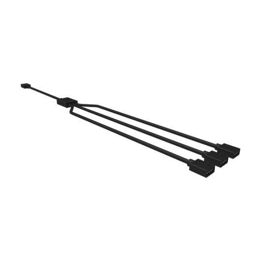 COOLER MASTER RGB Splitter Kábel 1-to-3, fekete