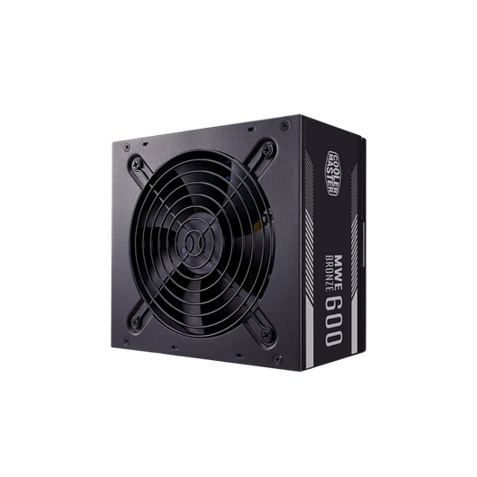 COOLER MASTER Tápegység MWE 600, 600W, 12cm, 80+ Bronze V2, Aktív PFC