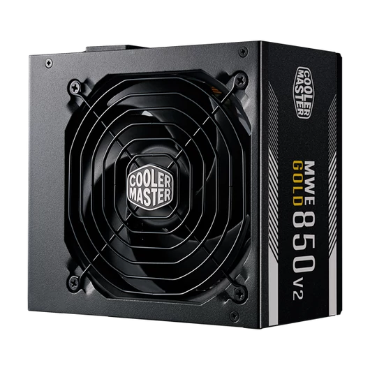 COOLER MASTER Tápegység MWE GOLD 850W, 12cm, 80+ Gold V2