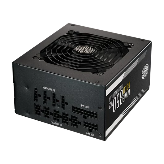 COOLER MASTER Tápegység Moduláris, MWE GOLD 850 V2 ATX 3.0, 12cm, 80+ Gold