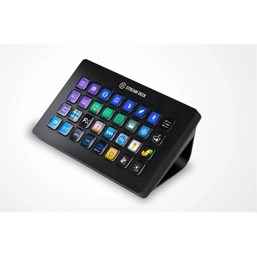 CORSAIR ELGATO STREAM DECK XL, 32 Testreszabható LCD Billentyű, fekete